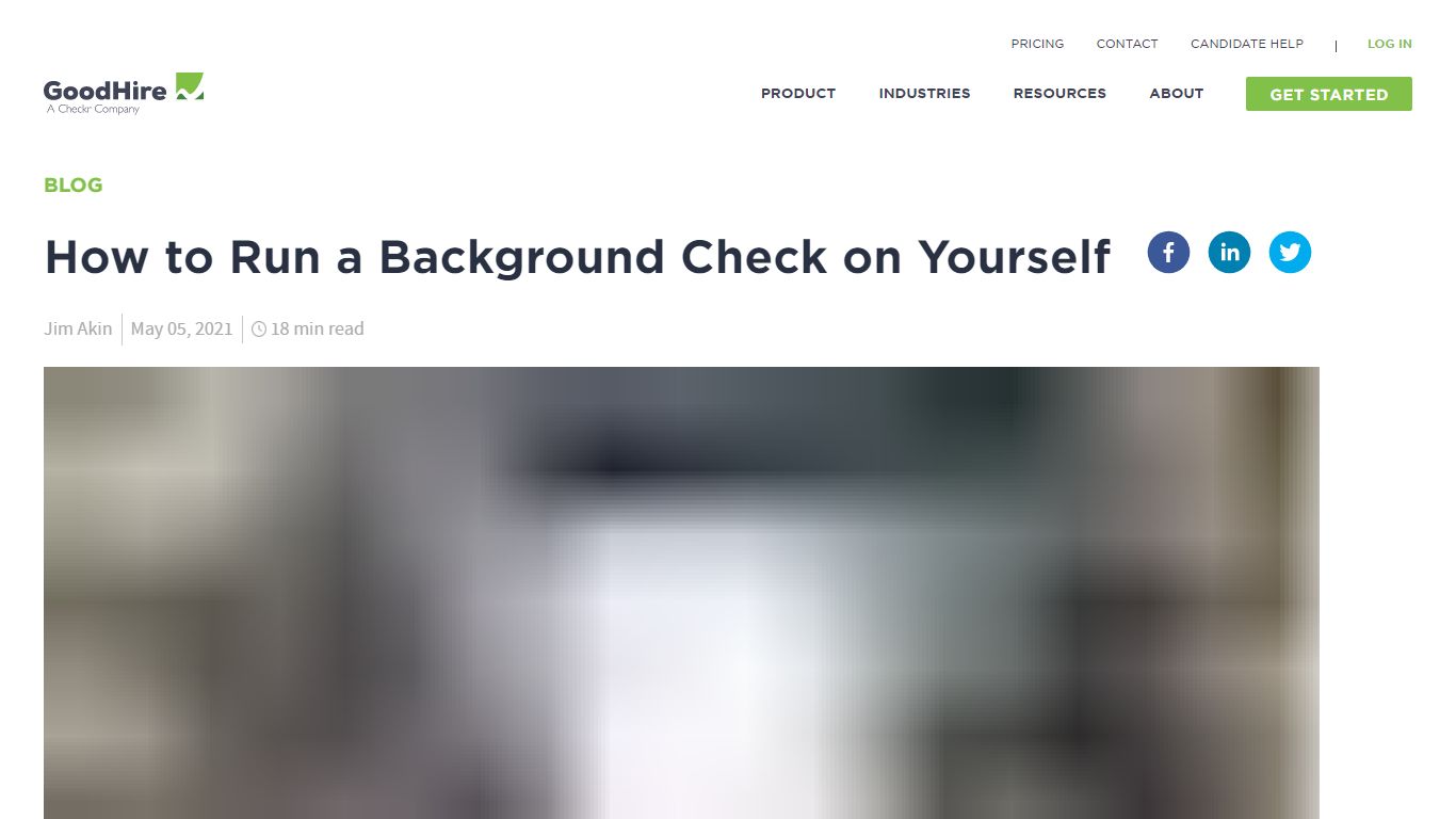 How to Run a Background Check on Yourself | GoodHire